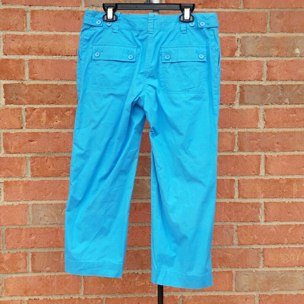 Talbot Capri Stretch Pockets Tarheel Carolina Blue - Picture 2 of 5